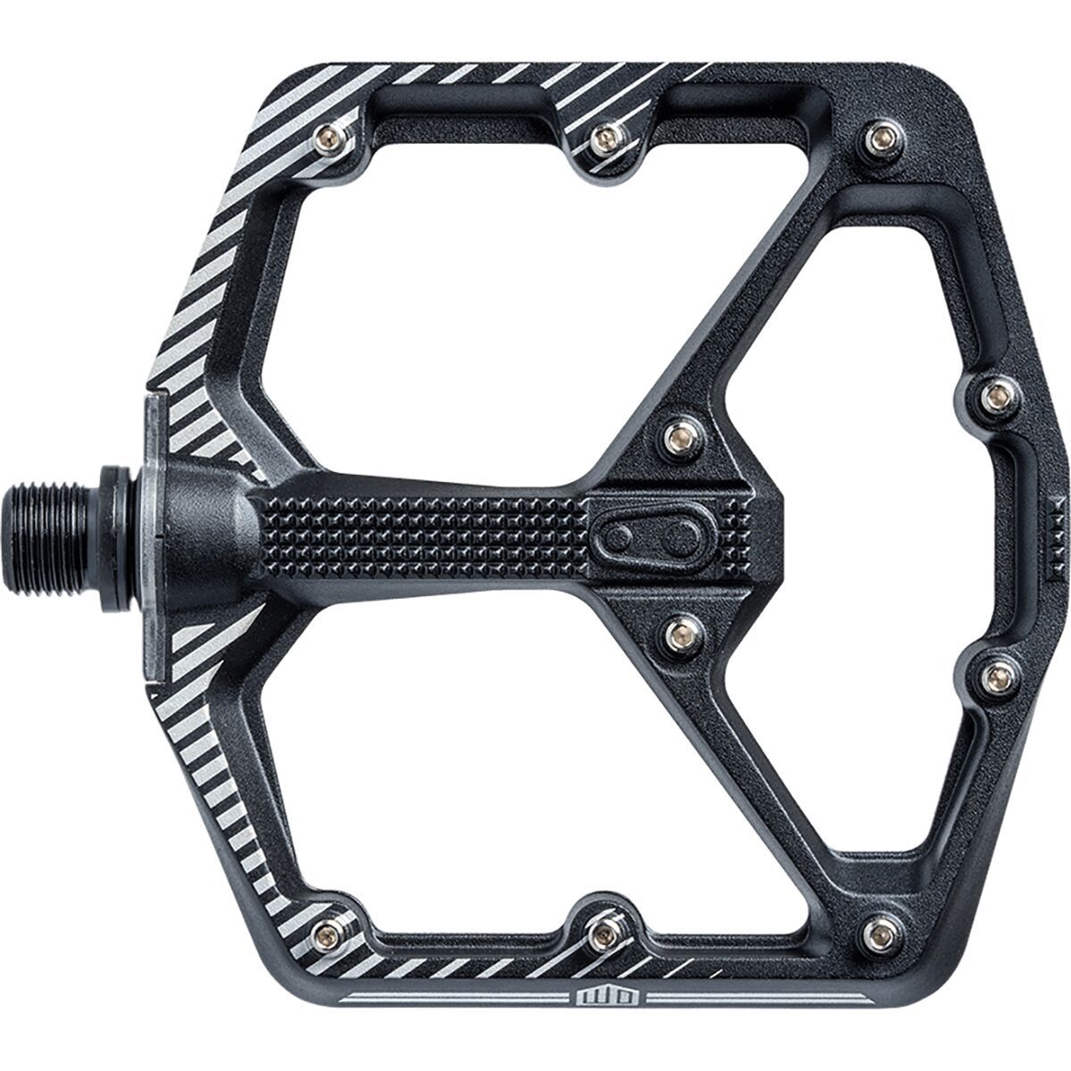 Crank Brothers Crank Brothers Stamp 7 Danny MacASkill Limited Edition Pedals Black/Silver, Small
