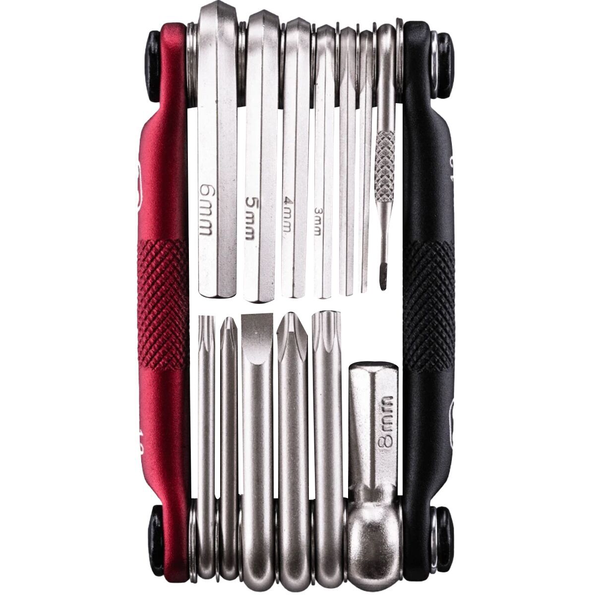 Crank Brothers Crank Brothers M13 Multi-Tool Black/Red, One Size