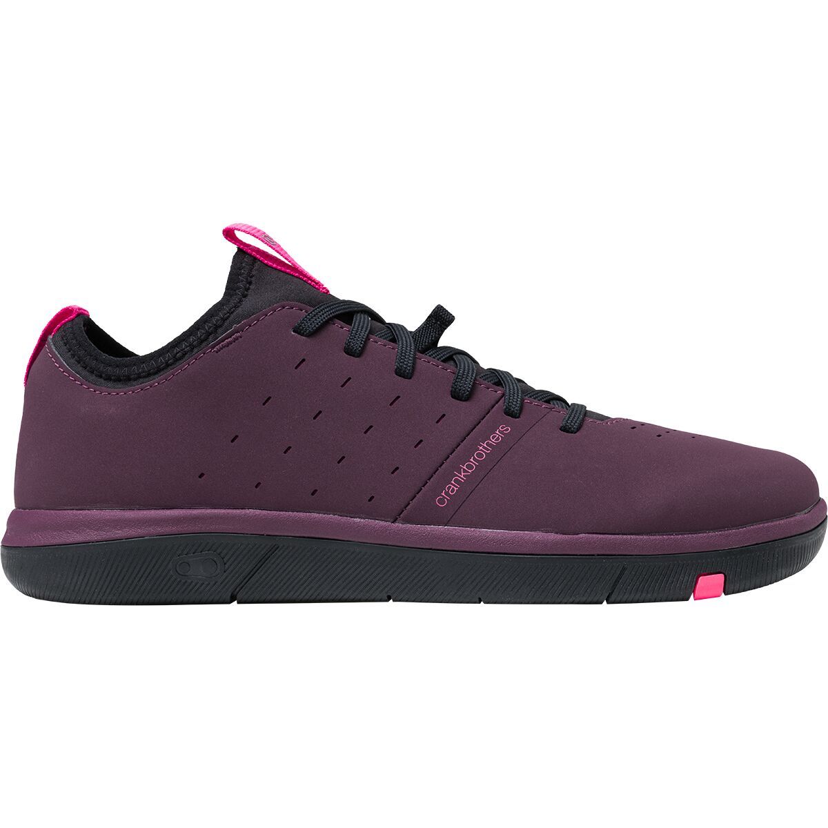 Crank Brothers Stamp Street Lace Cycling Shoe - Men's Purple/Pink, 10.0
