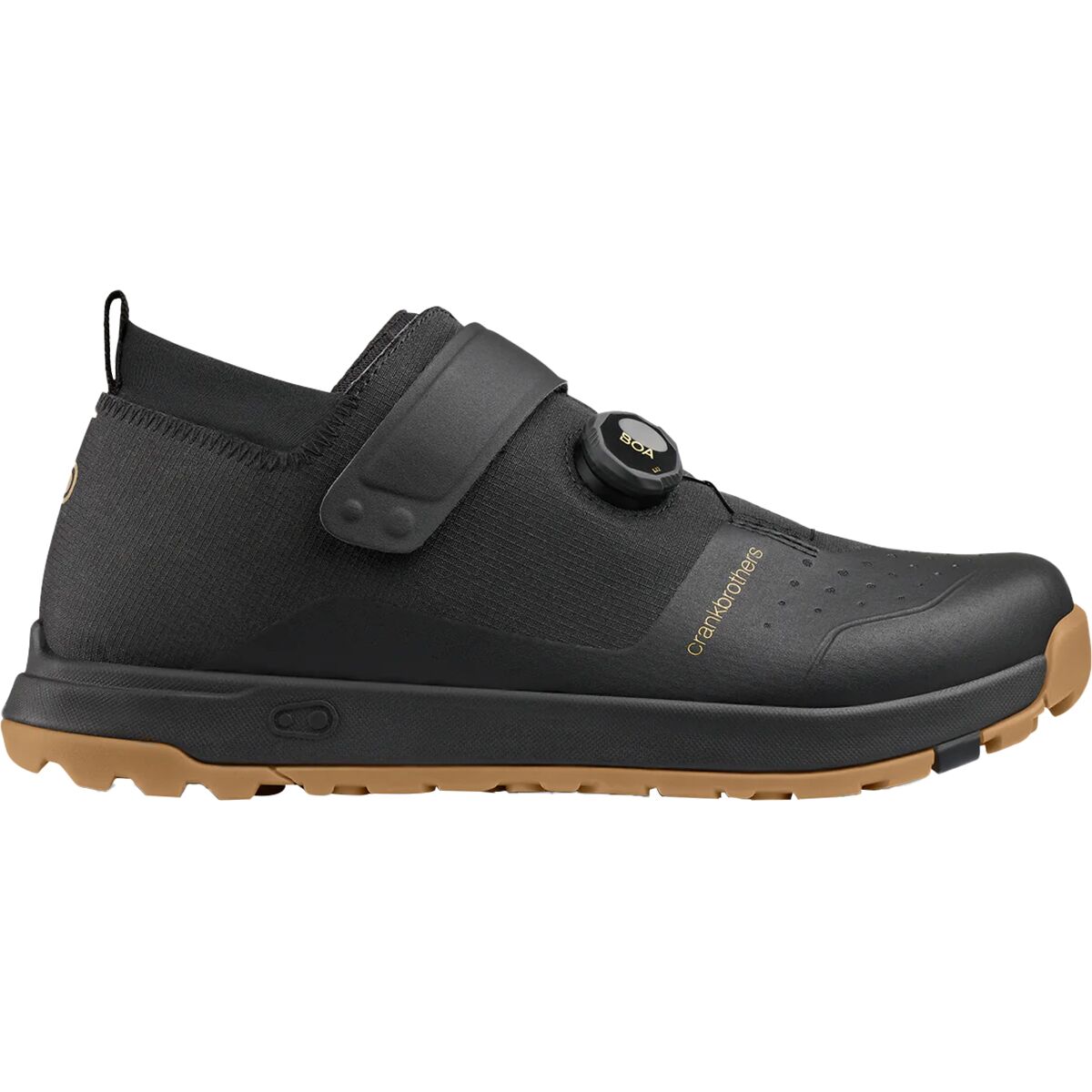 Crank Brothers Crank Brothers Mallet Trail Boa Mountain Bike Shoe Black/Gold, 11.0 - Men's
