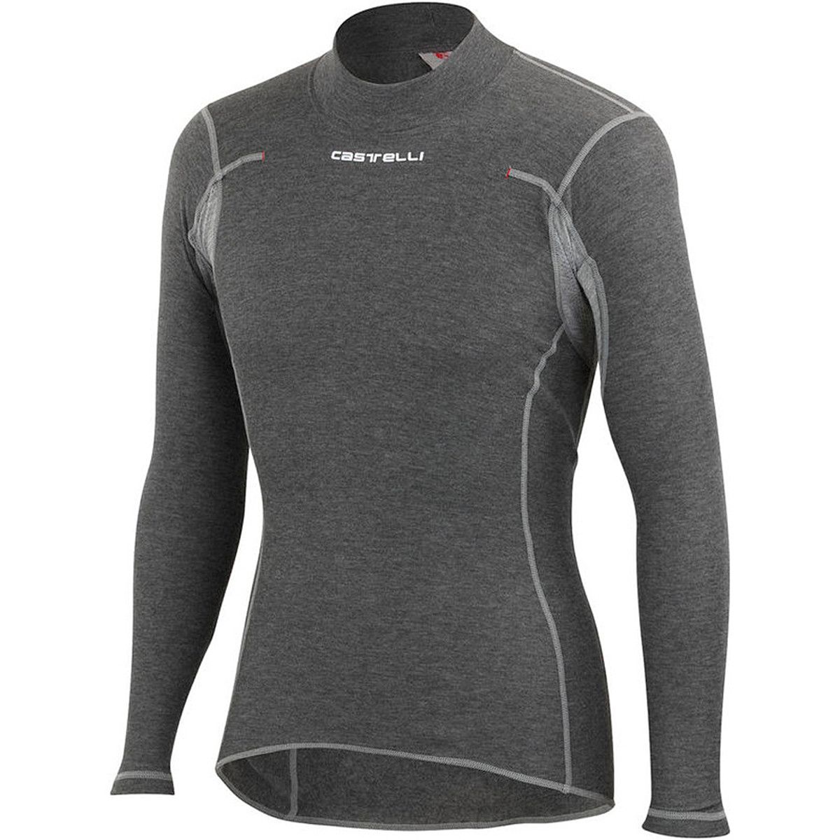 Castelli Castelli Flanders Warm Long-Sleeve Baselayer - Men's Grey, XS