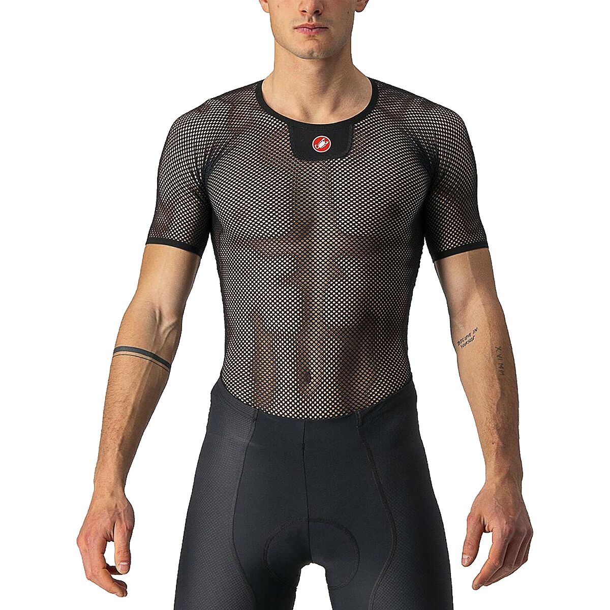 Castelli Castelli Core Mesh 3 Short-Sleeve Baselayer - Men's Black, XXL