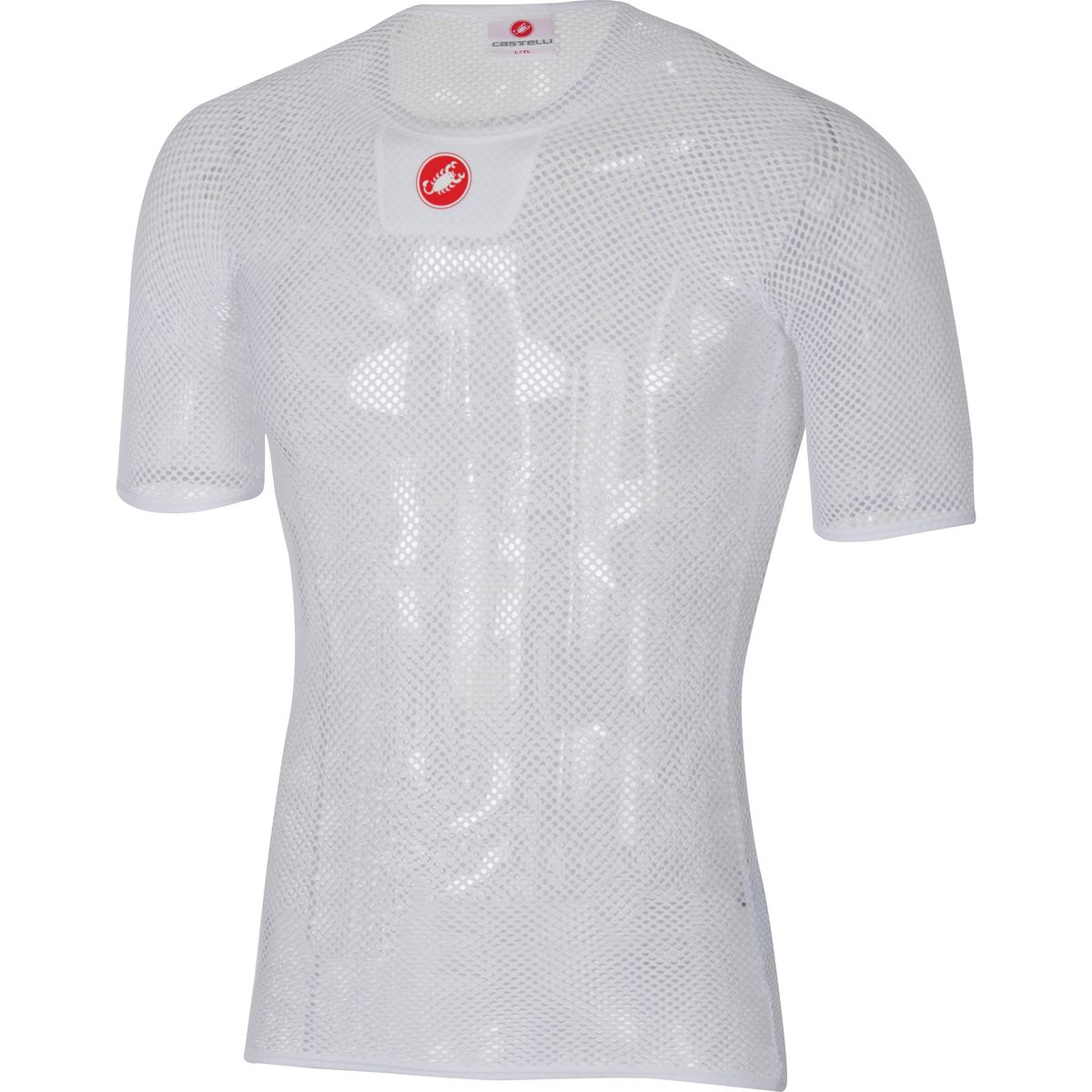 Castelli Core Mesh 3 Short-Sleeve Baselayer - Men's White, S/M