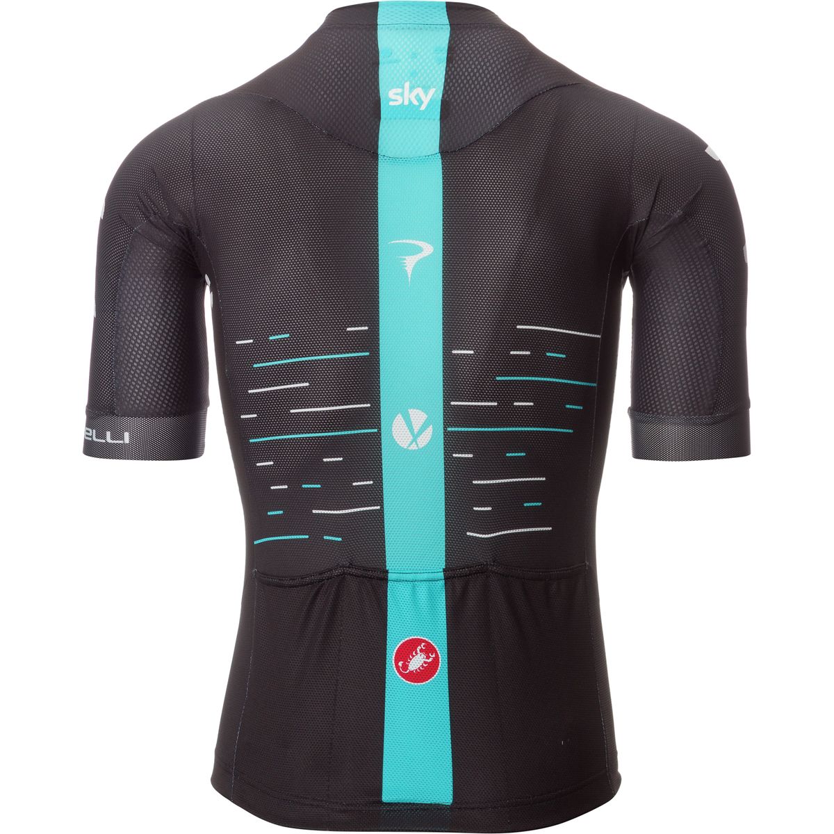 Castelli Team Sky Aero Race 5.1 Full-Zip Jersey - Men's - Men