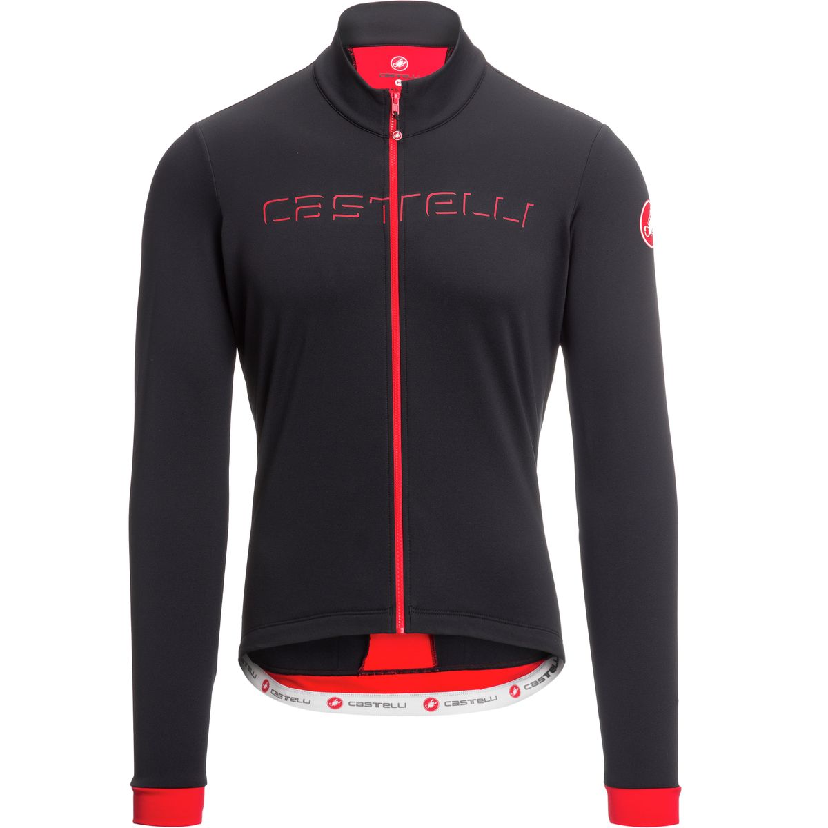 Castelli Fondo Full-Zip Long-Sleeve Jersey - Men's