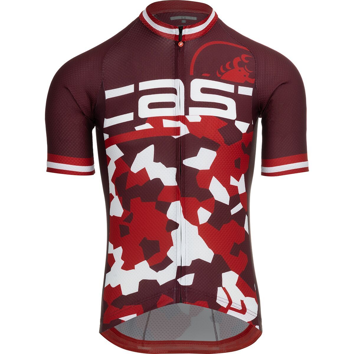Castelli Castelli Attacco Limited Edition Jersey - Men's Deep Bordeaux/Rich Red/White, M