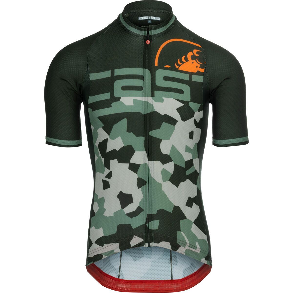 Castelli Castelli Attacco Limited Edition Jersey - Men's Deep Green/Green Pepper/Silver Moon, M