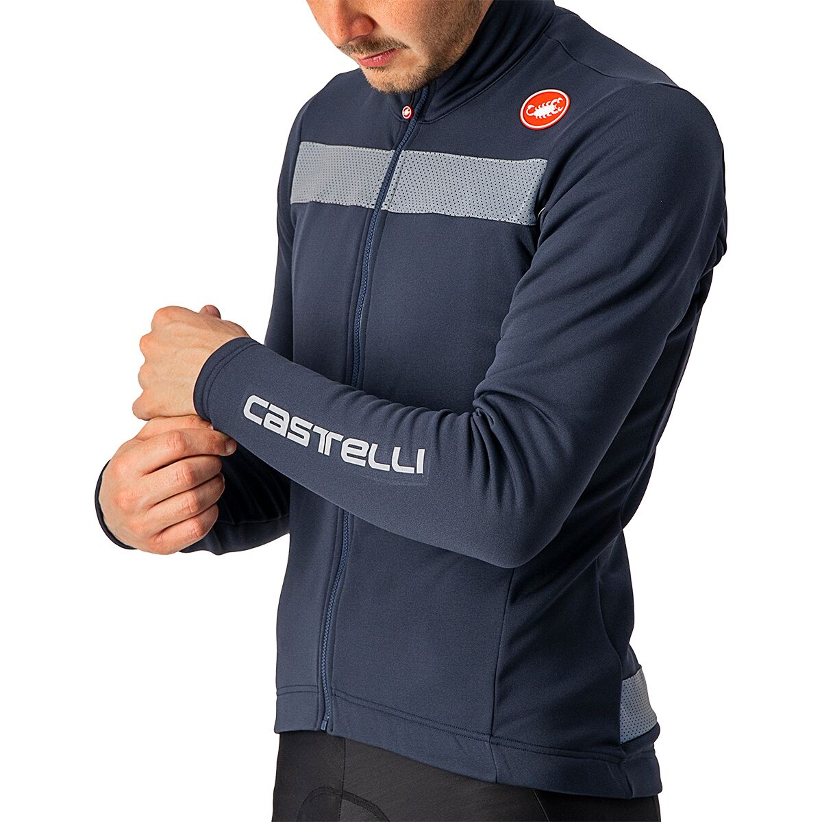 Castelli Ciclismo Puro 3 Jersey FZ para ciclismo de carretera y grava,  ciclismo I