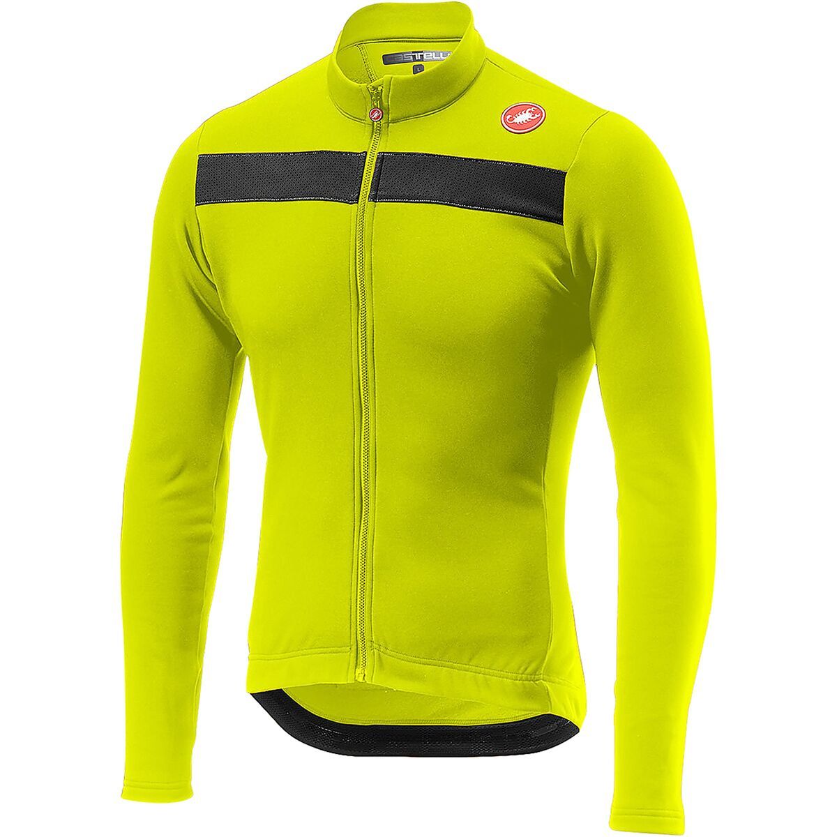 Castelli Puro 3 Jersey - Men's Yellow Fluo, XS