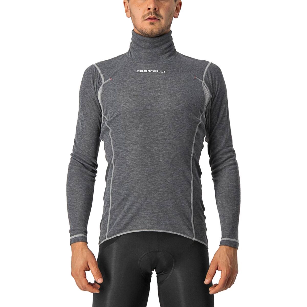 Castelli Castelli Flanders Warm Neck Warmer Top - Men's Grey, S