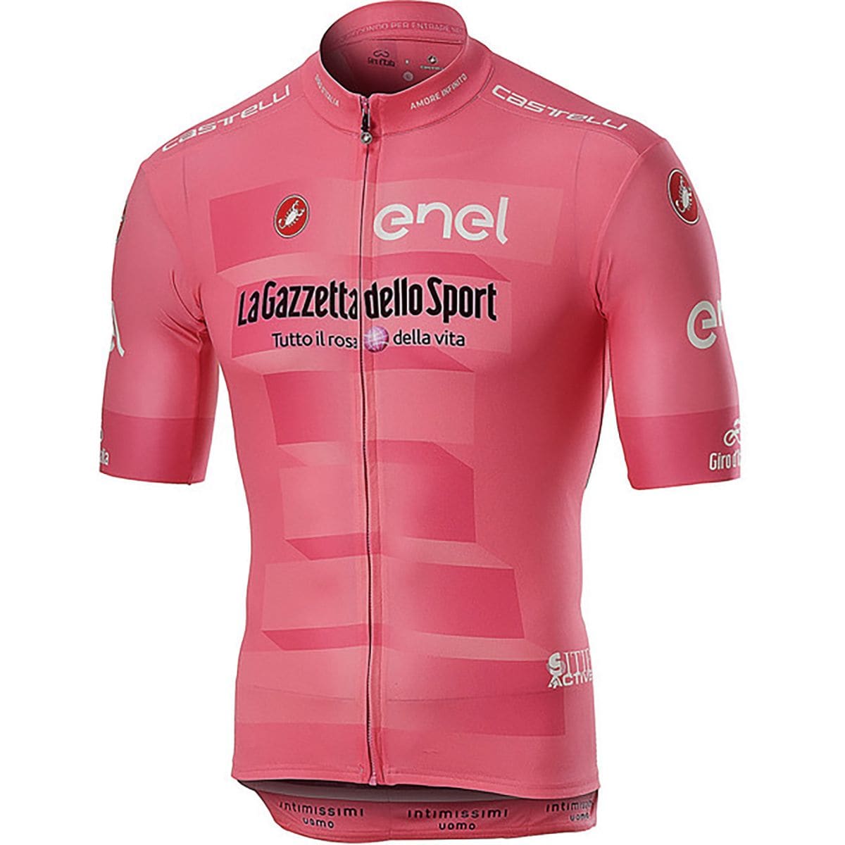 Castelli #Giro102 Rosa Giro Squadra Jersey - Men's