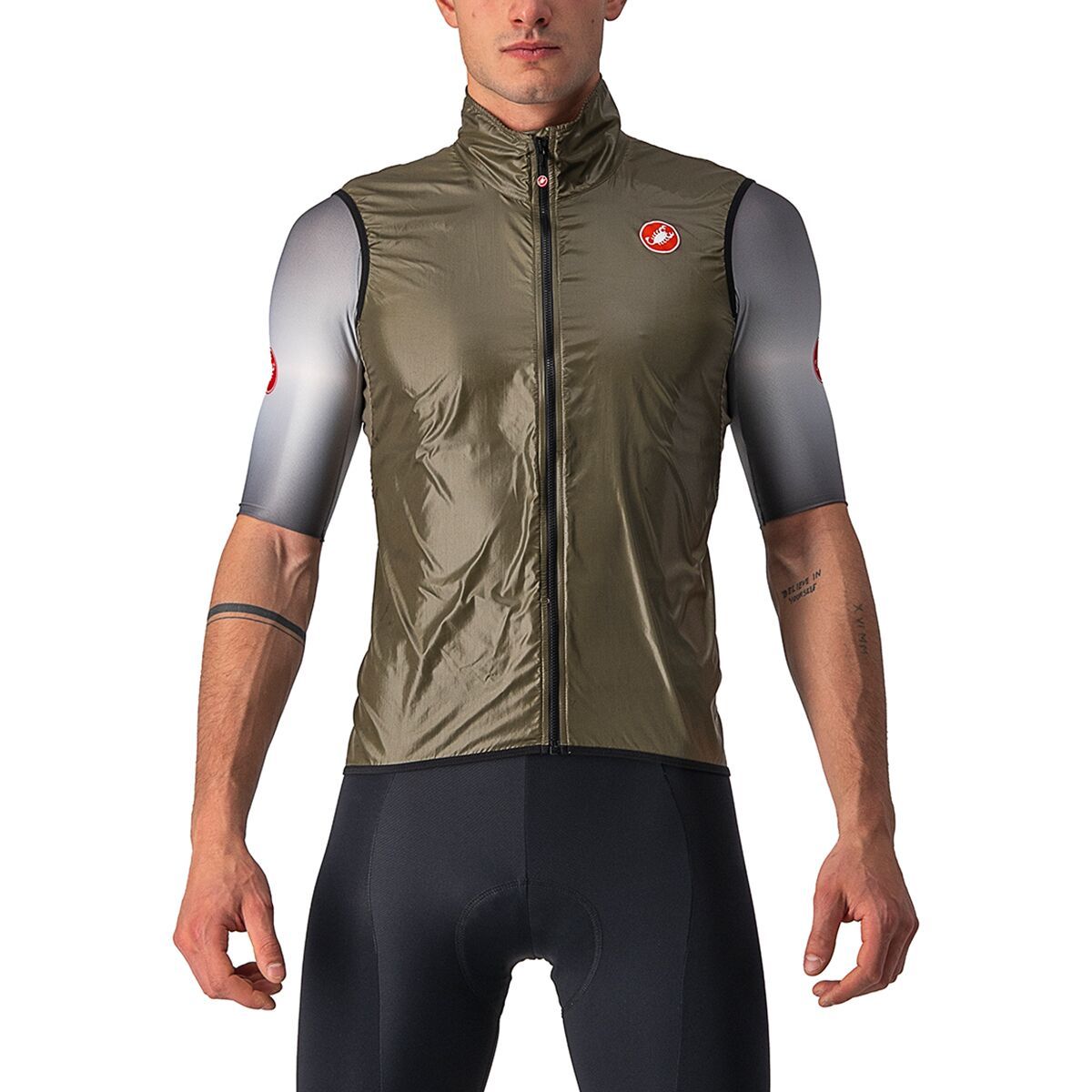 Castelli Castelli Aria Vest - Men's Moss Brown, L