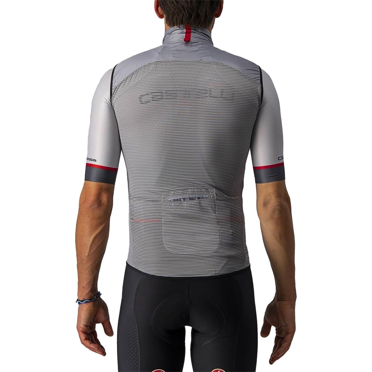 CASTELLI ARIA VEST ( アリア ベスト ) シルバーグレー L Castelli Aria Vest - Men's - Men