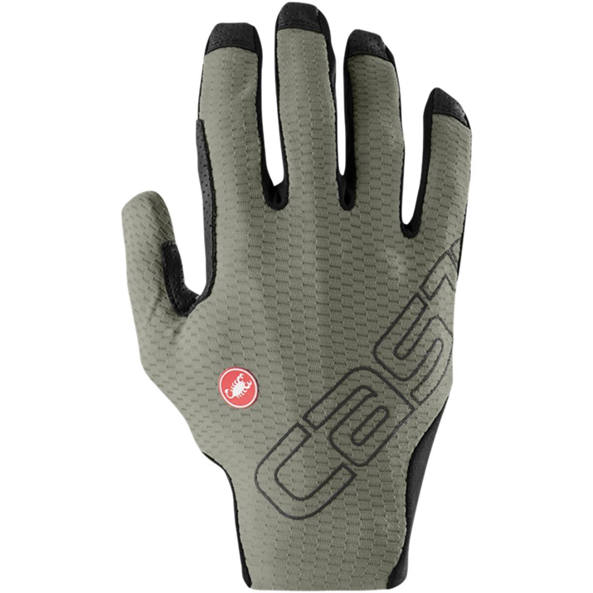 Summer Cycling Gloves Full Finger Off White