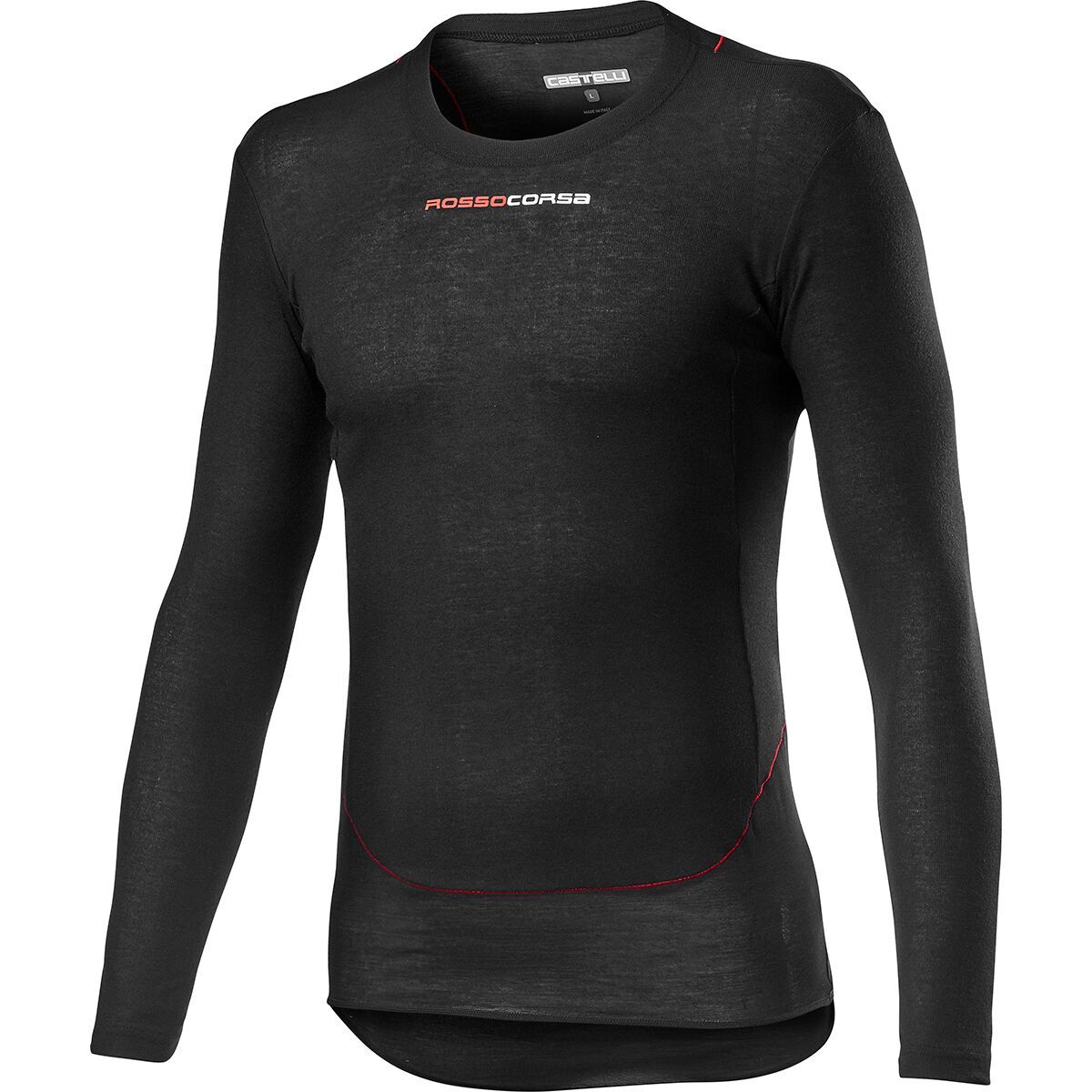 Castelli Prosecco Tech Long-Sleeve Base Layer - Men's Black, S