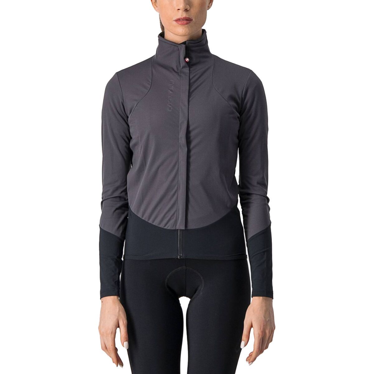 Castelli Beta RoS Jacket - Women's Dark Gray Black, S