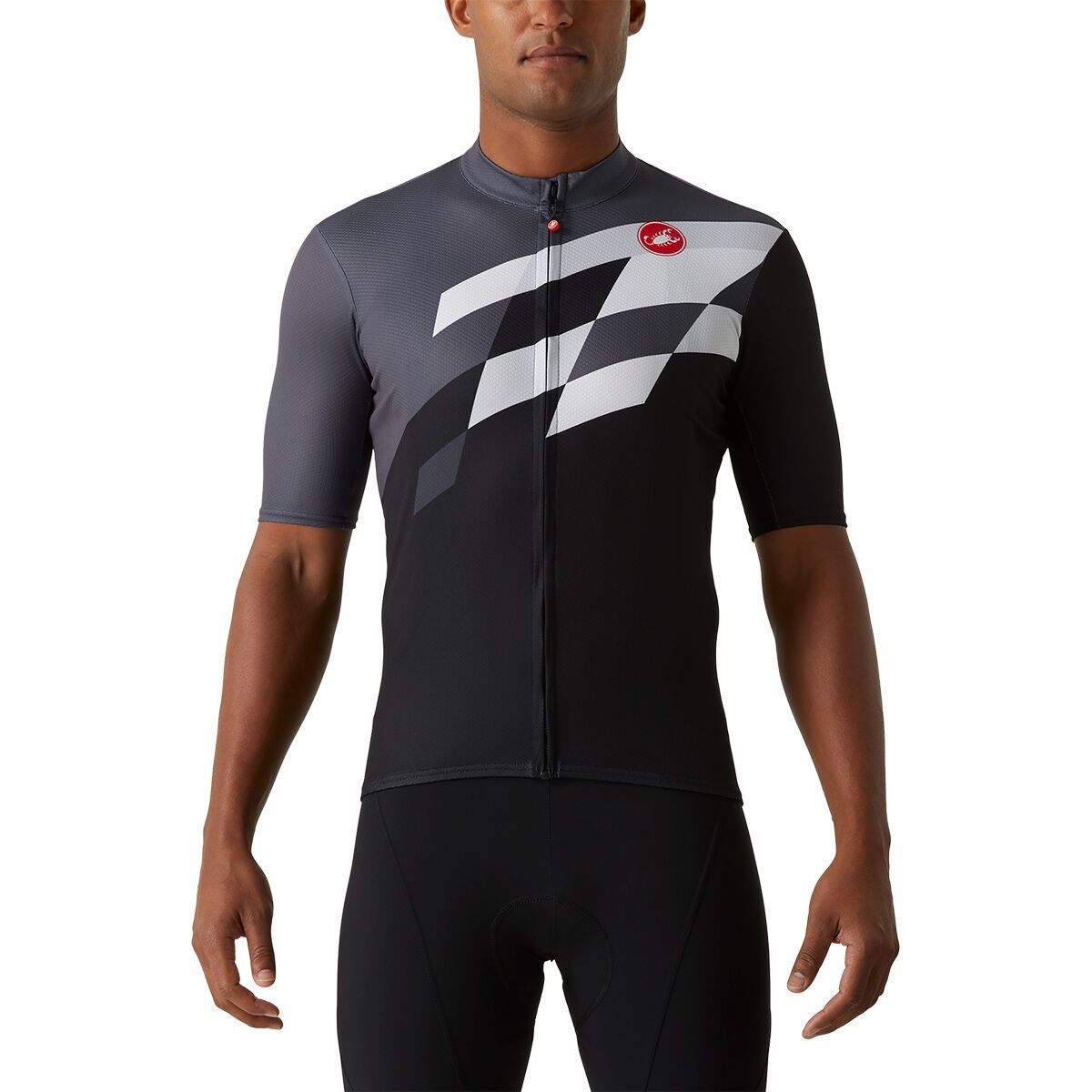 Castelli Tabula Rasa Limited Edition Jersey - Men's Black/Dark Gray/Silver Gray, L