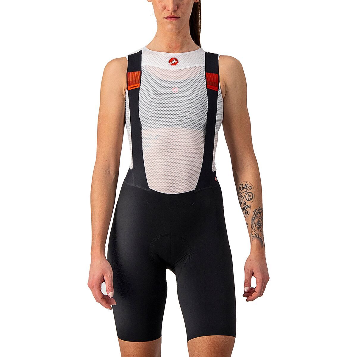 Castelli Premio Black Bibshort - Women's Twilight Blue/Steel Blue, L