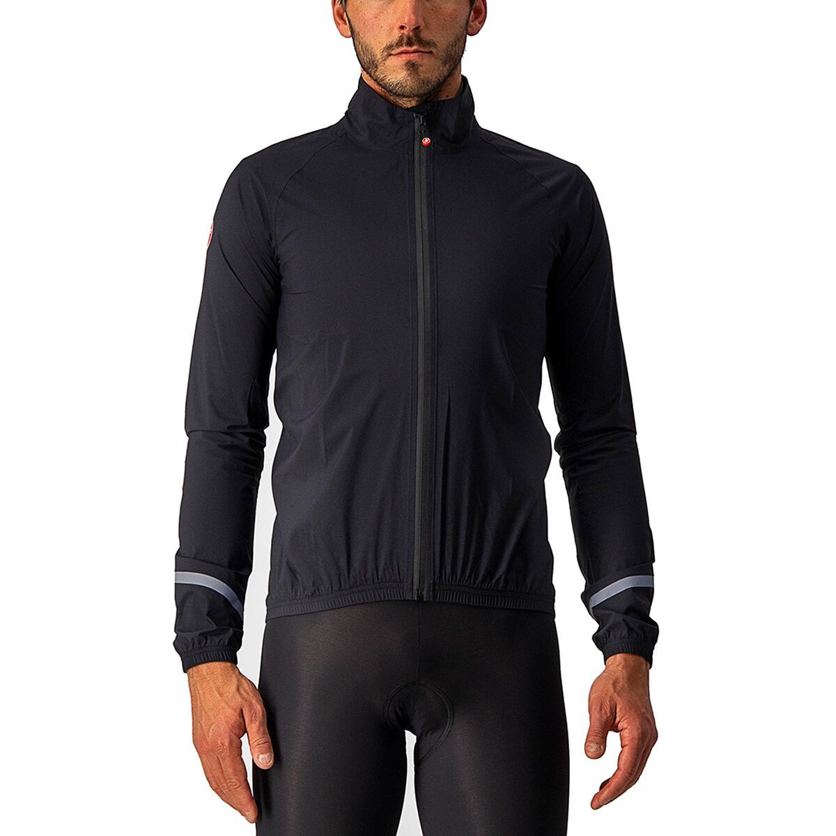 Castelli Emergency 2 Rain Jacket - Men's Light Black, S