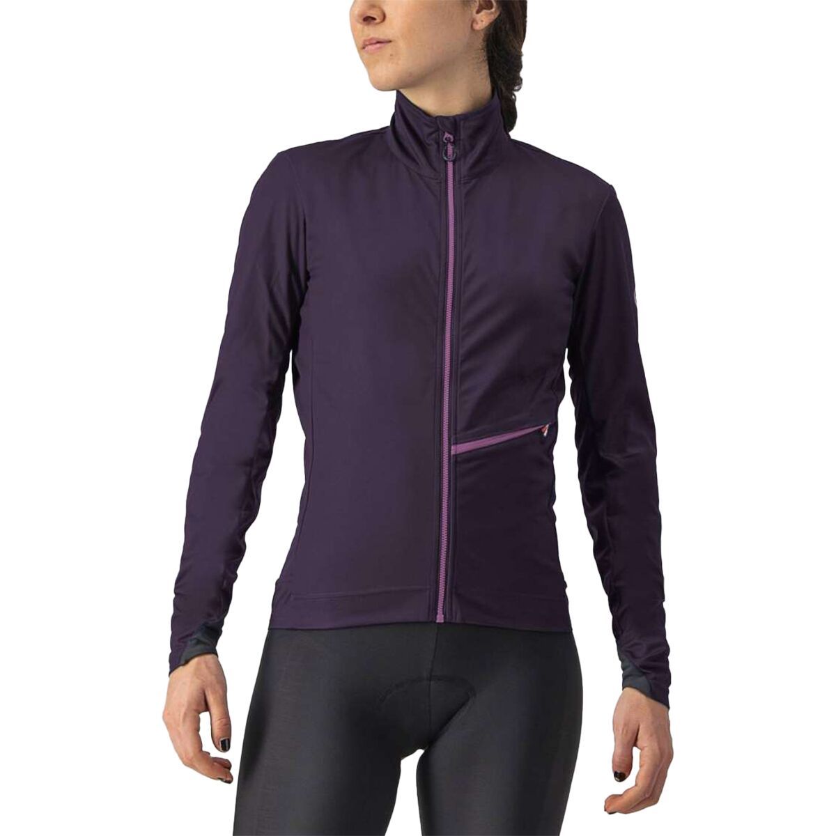 Castelli Castelli Go Jacket - Women's Night Shade/Purple Dew, S