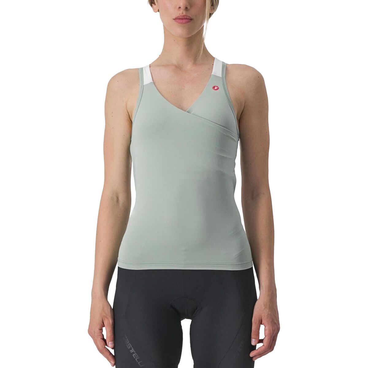 Castelli Castelli Solaris Top Jersey - Women's Defender Green/Ivory, L