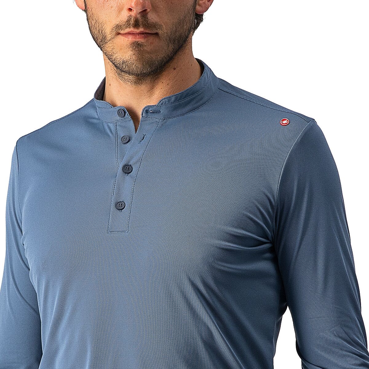 Castelli Tech 2 Long-Sleeve Henley - Men's - Men