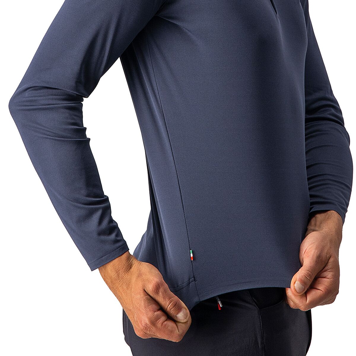 Castelli Tech Henley 長袖 T シャツ size:M Castelli Tech 2 Long-Sleeve Henley - Men's - Men