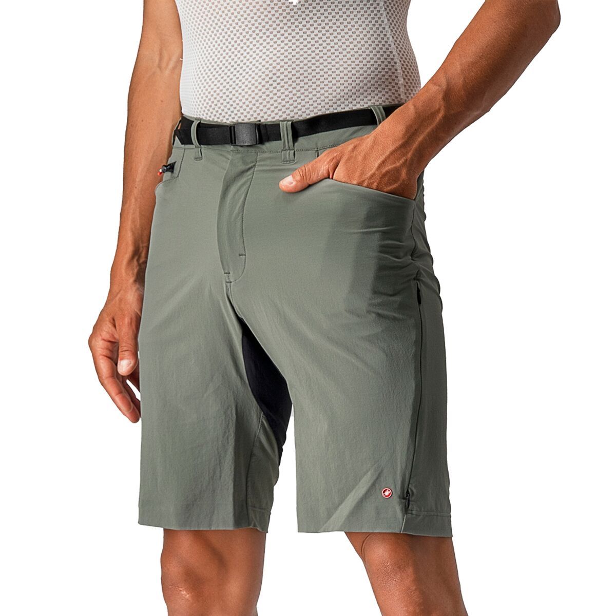 Castelli Castelli Unlimited Trail Baggy Short - Men's Forest Gray, L
