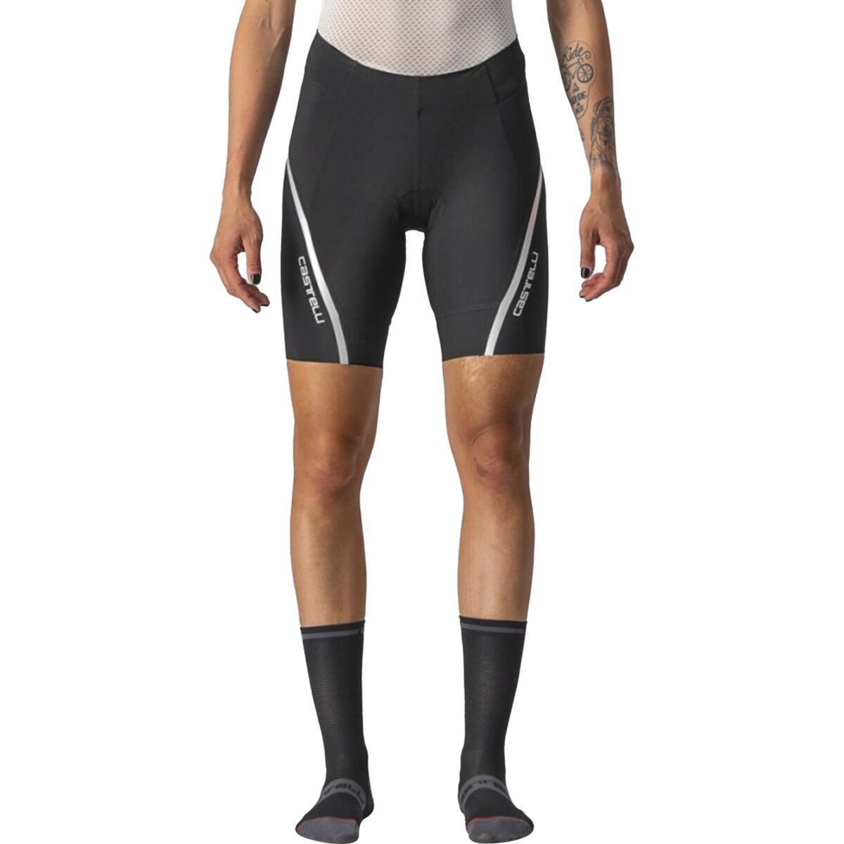 Castelli Castelli Velocissima 3 Short - Women's Black/Silver, XL