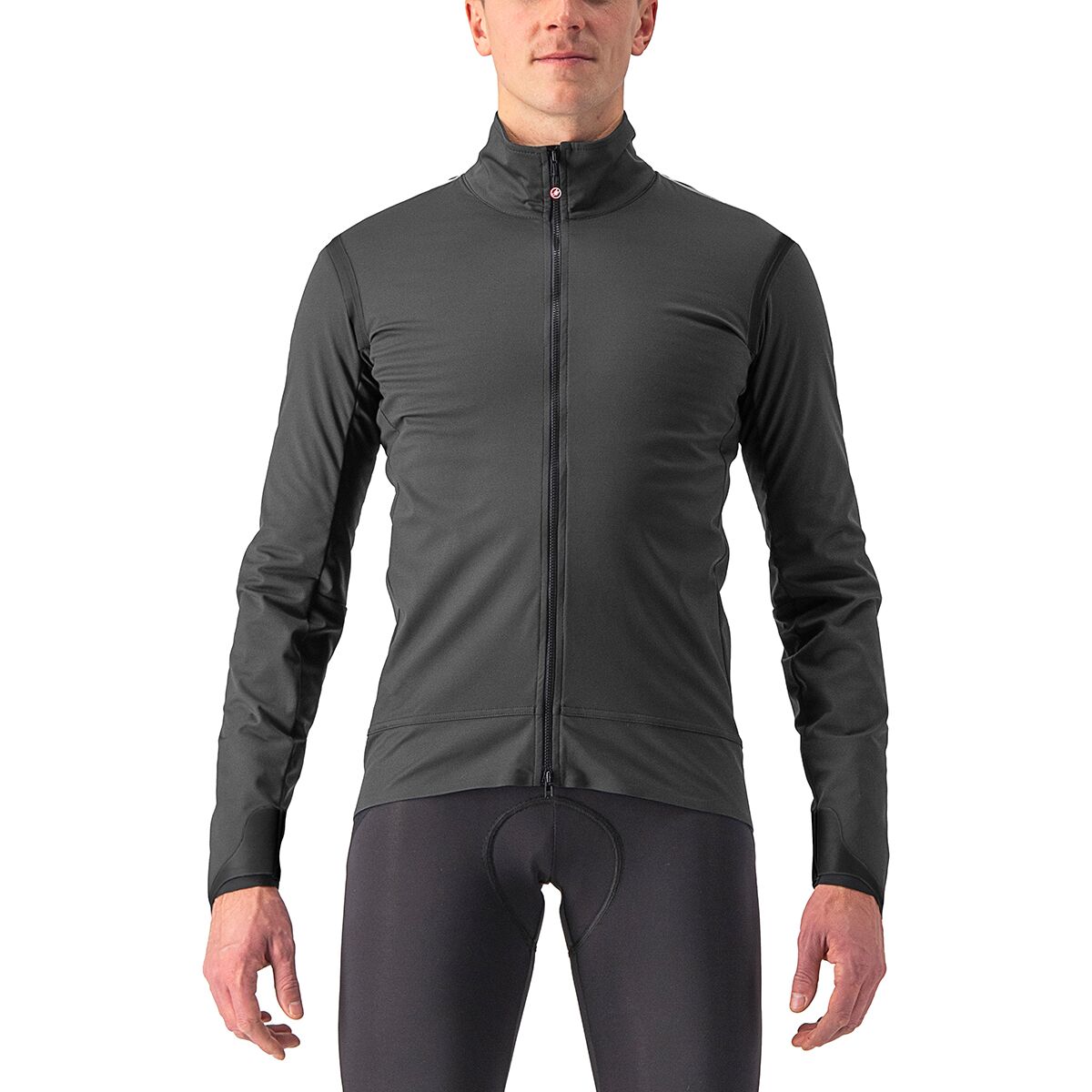 Castelli Alpha Ultimate Insulated Jacket - Men's Dark Gray/Black/Black, M