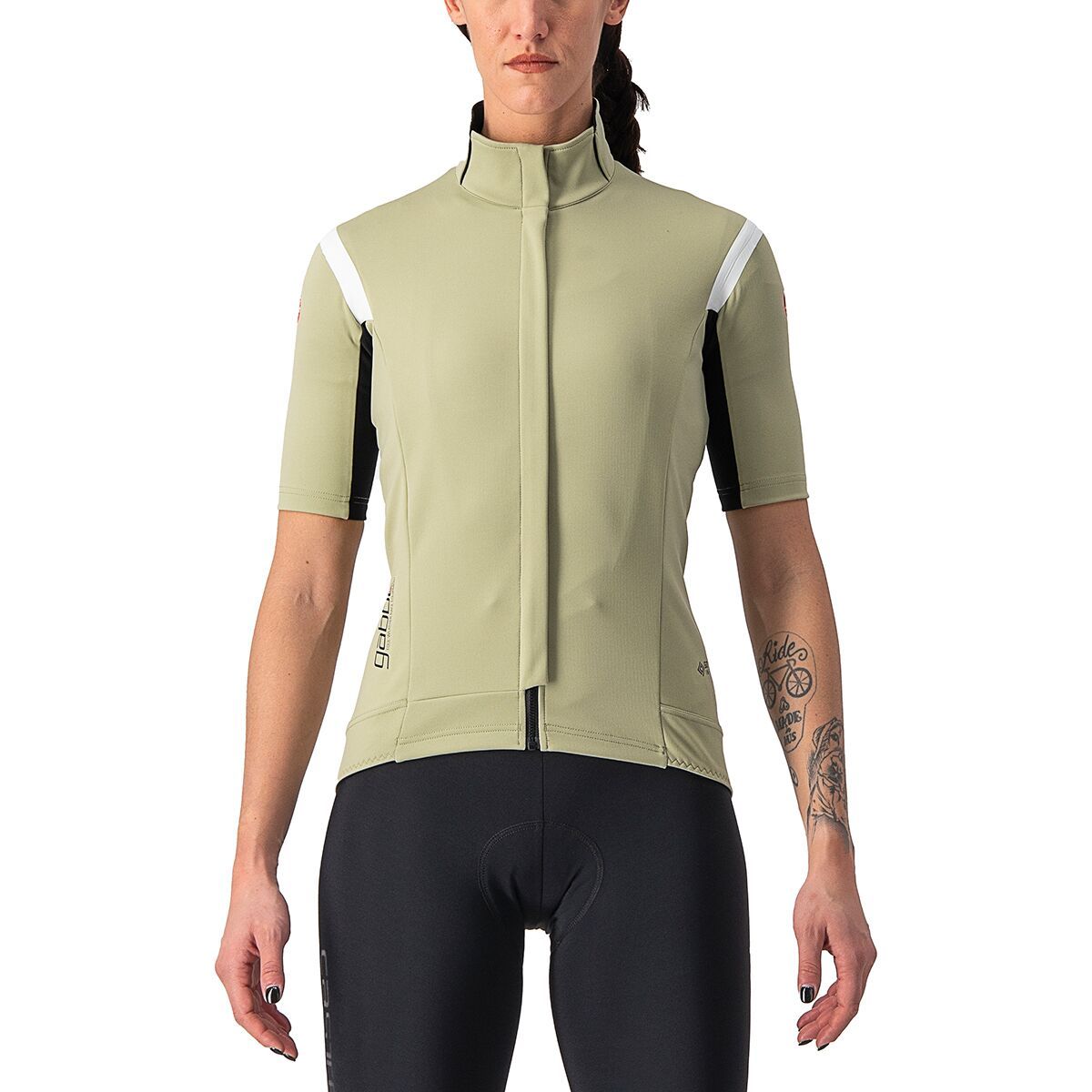 Castelli Gabba RoS Jersey - Women's Light Black/Black, M
