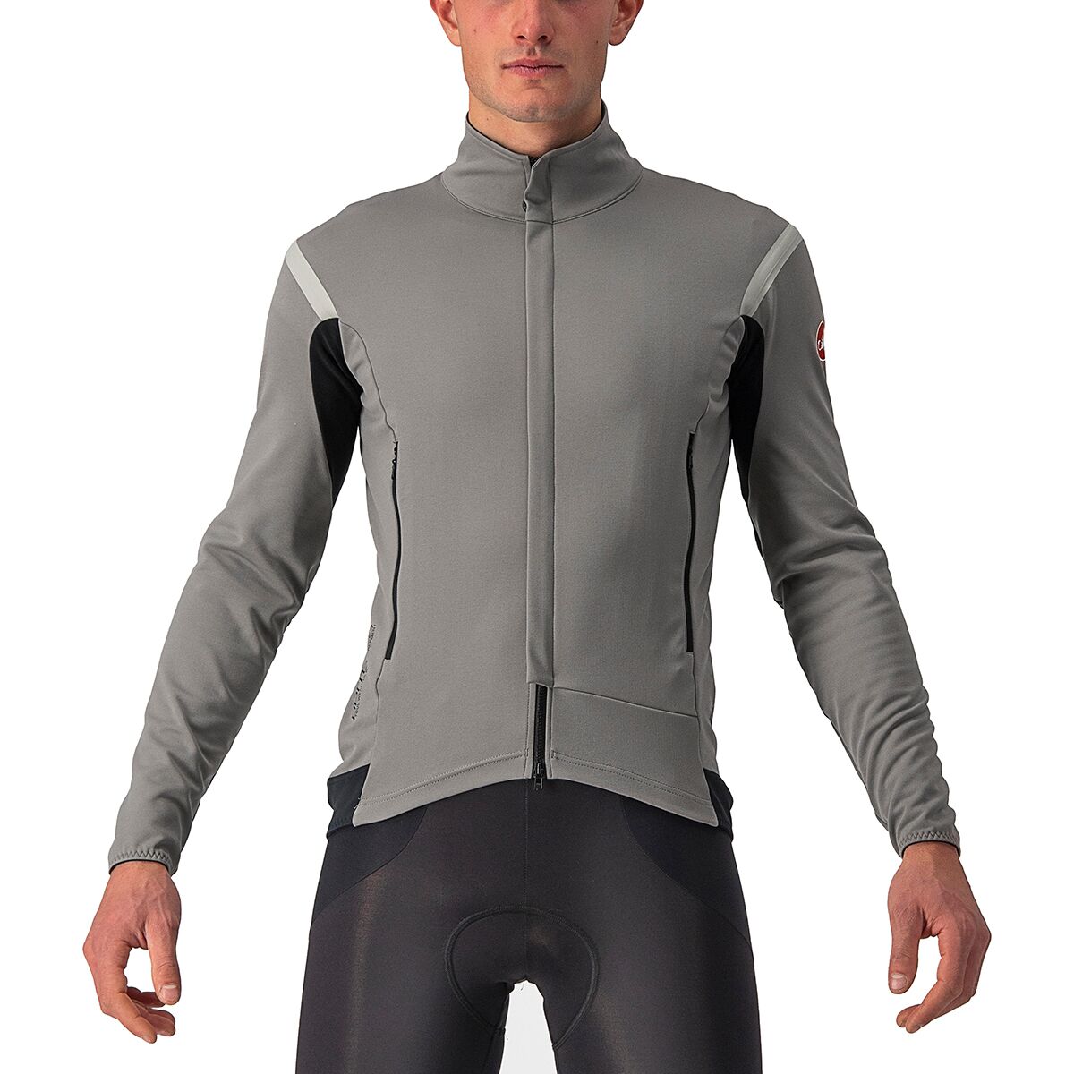 Castelli Perfetto RoS 2 Jacket - Men's Nickel Gray/Travertine Gray, M