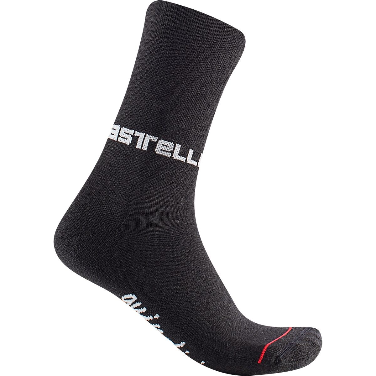 Castelli Quindici Soft Merino Sock - Women's Black, L/XL