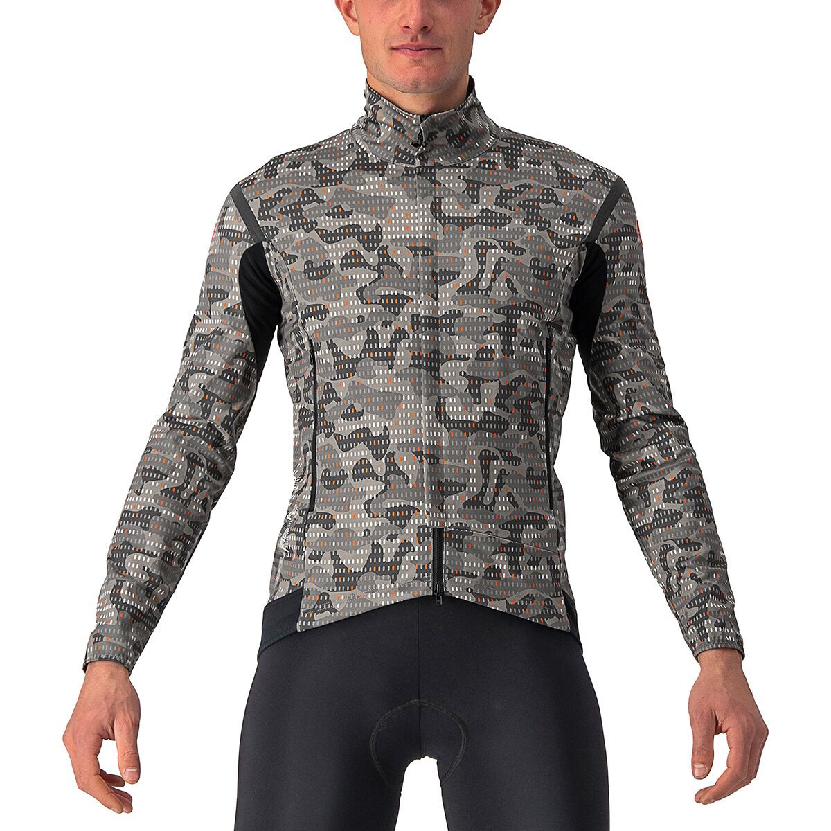 Castelli Unlimited Perfetto RoS 2 Jacket - Men's Bordeaux/Goldenrod/Orange Rust, M