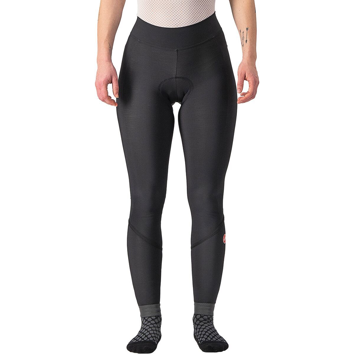 Castelli Castelli Velocissima TH Tight - Women's Black/Black Reflex, XL