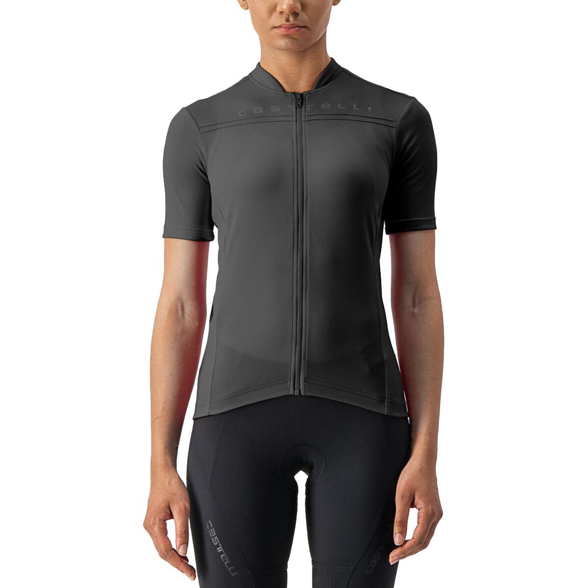 Castelli Anima 4 Jersey - Women's Light Black, XL