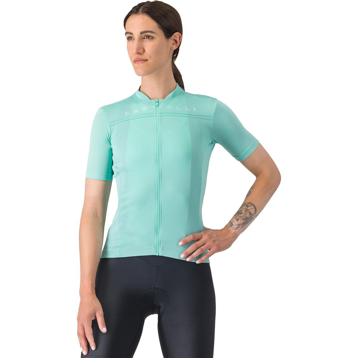 Castelli Castelli Anima 4 Jersey - Women's Pool Blue, L