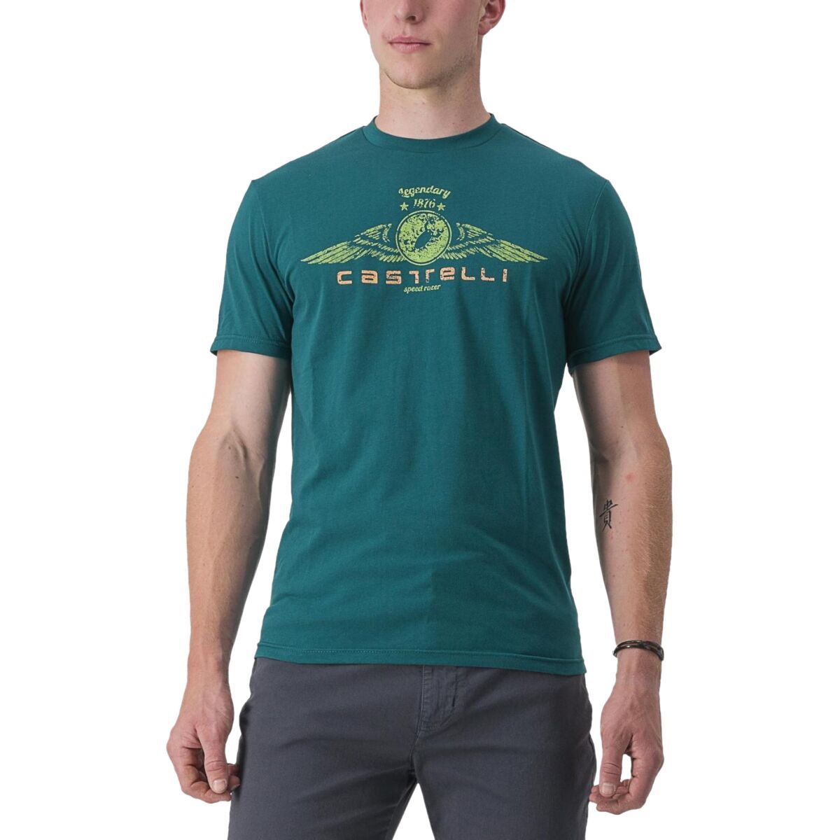 Castelli Castelli Armando 2 T-Shirt - Men's Deep Teal, XL