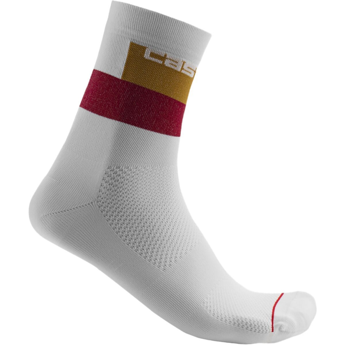 Castelli Castelli Blocco 15 Sock Ivory, S/M - Men's