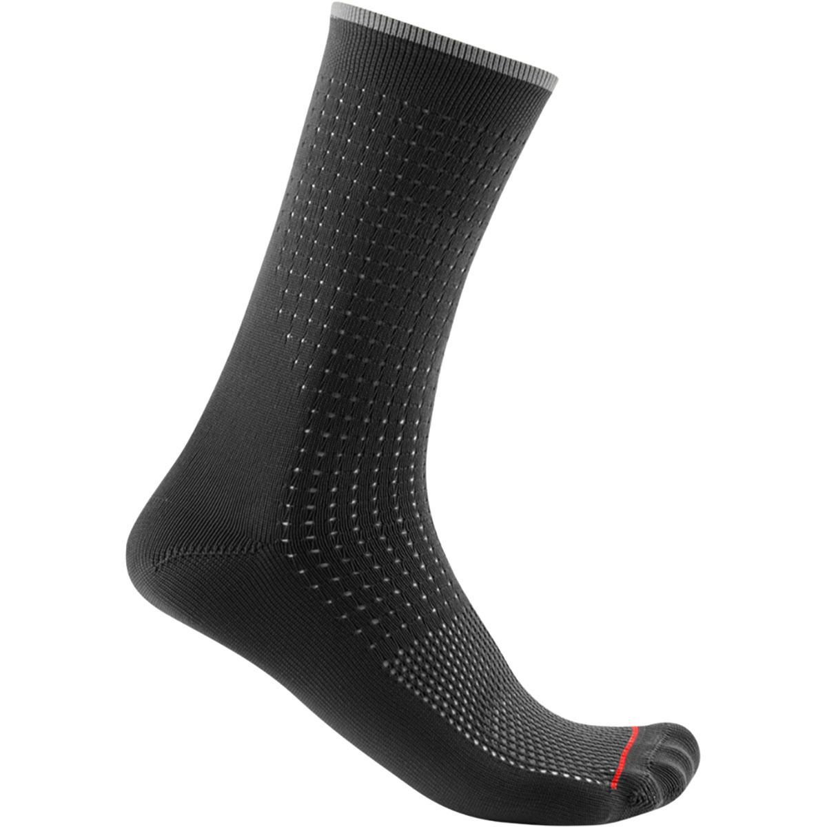 Castelli Premio 18 Sock Black, S/M - Men's