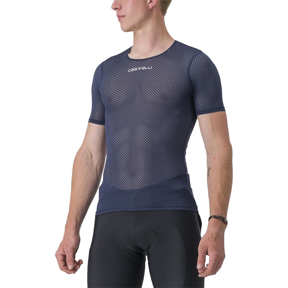 Castelli Castelli Pro Mesh 2.0 Short-Sleeve Shirt - Men's Belgian Blue, M