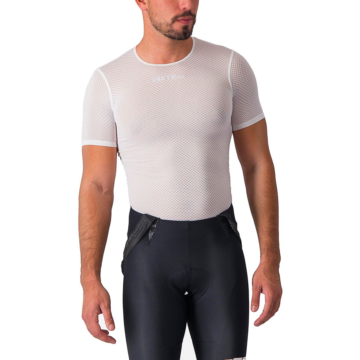 Castelli Pro Mesh 2.0 Short-Sleeve Shirt - Men's White, L