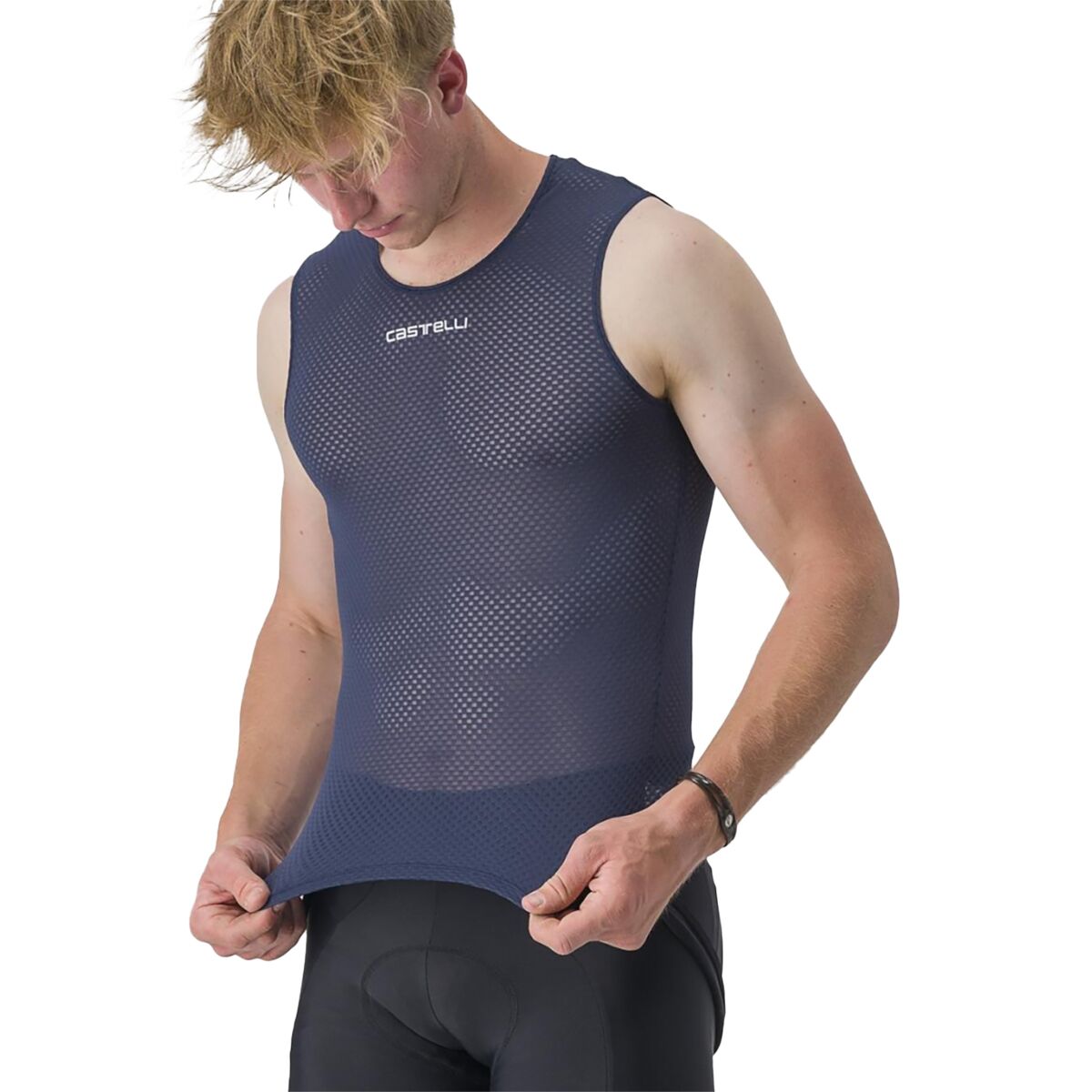 Castelli Castelli Pro Mesh 2.0 Sleeveless Baselayer - Men's Belgian Blue, L