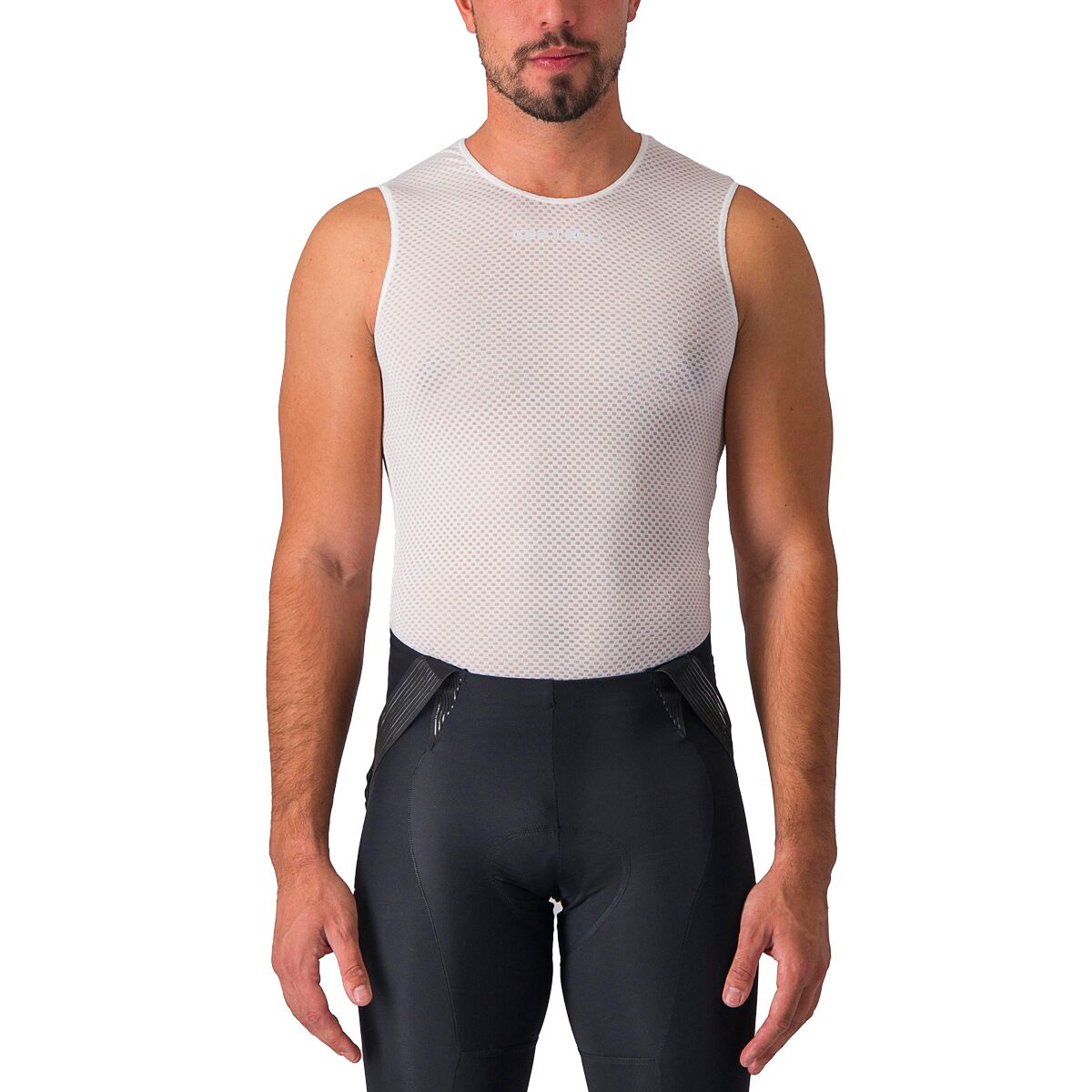 Castelli Pro Mesh 2.0 Sleeveless Baselayer - Men's White, XXL