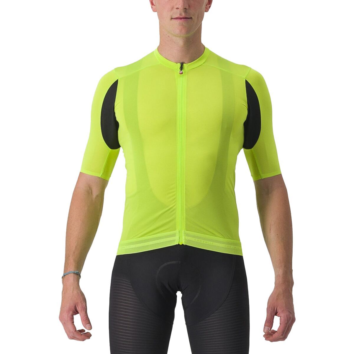 Castelli Superleggera 3 Jersey - Men's Electric Lime, XXL