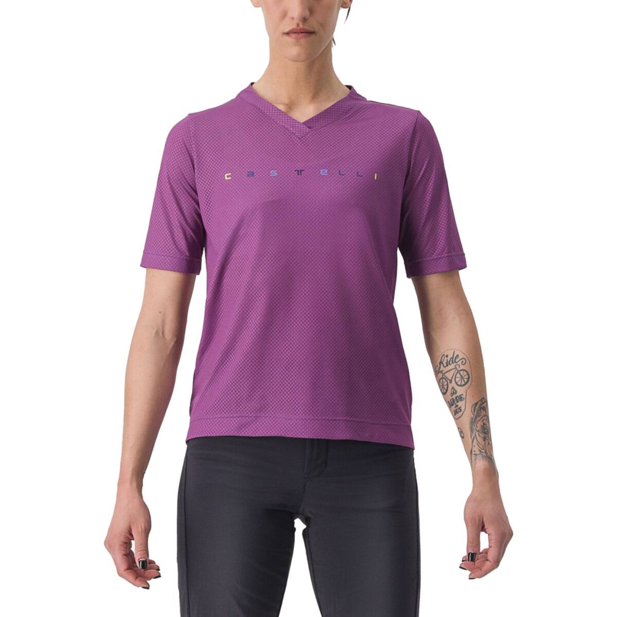 Castelli Trail Tech 2 T-Shirt - Women's Frosted Lilac, S