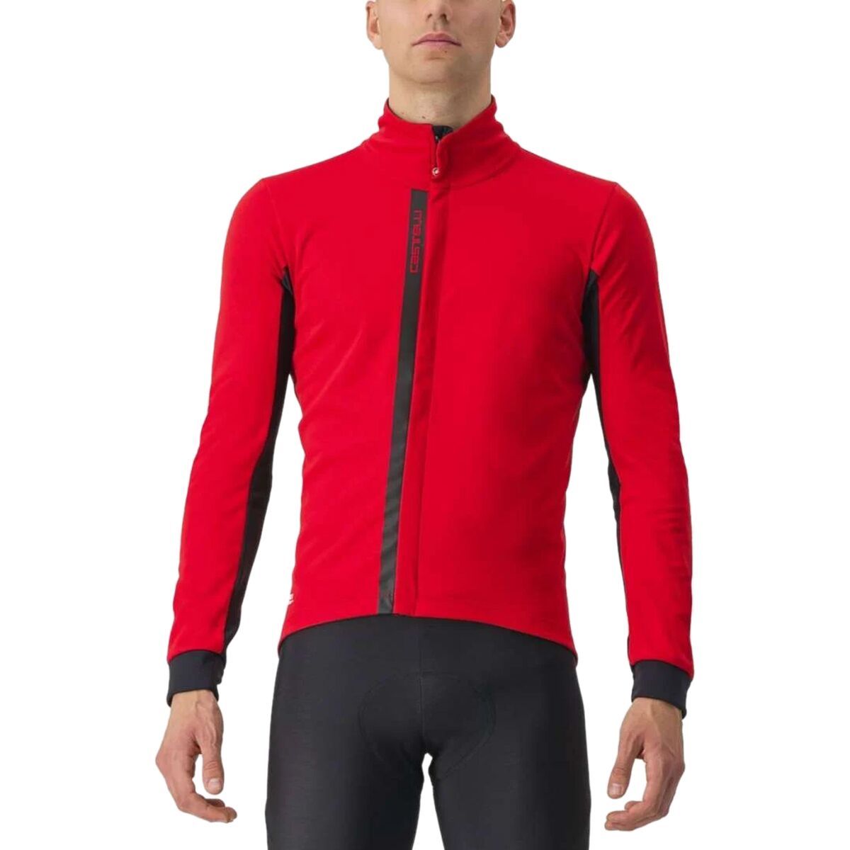 Castelli Entrata Jacket - Men's Red/Black Light Black, S