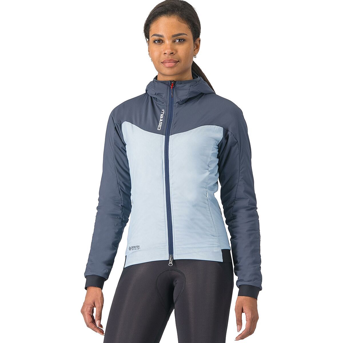 Castelli Castelli Fly Thermal Jacket - Women's Winter Sky/Twilight Blue, M
