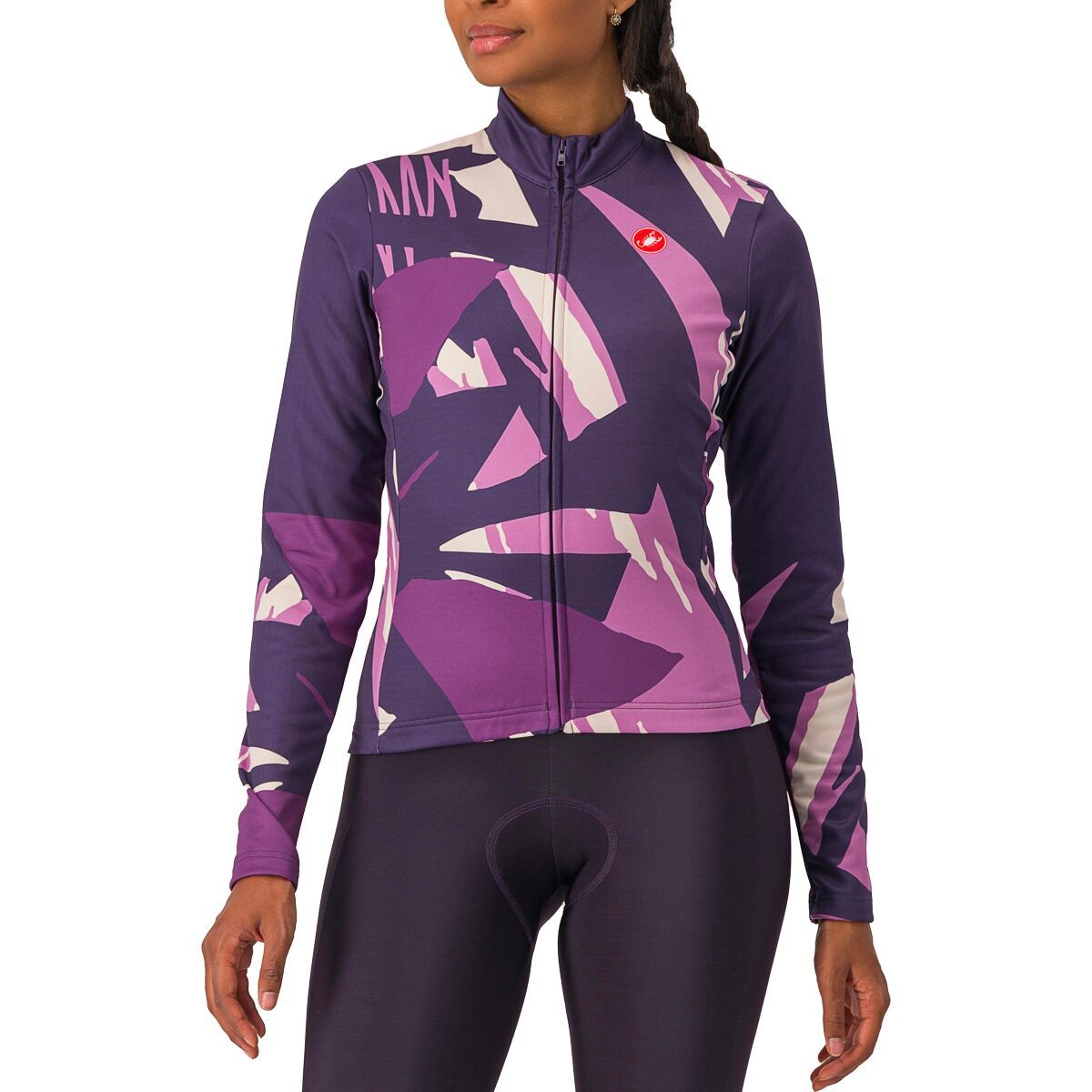 Castelli Castelli Tropicale Long-Sleeve Jersey - Women's Night Shade, L
