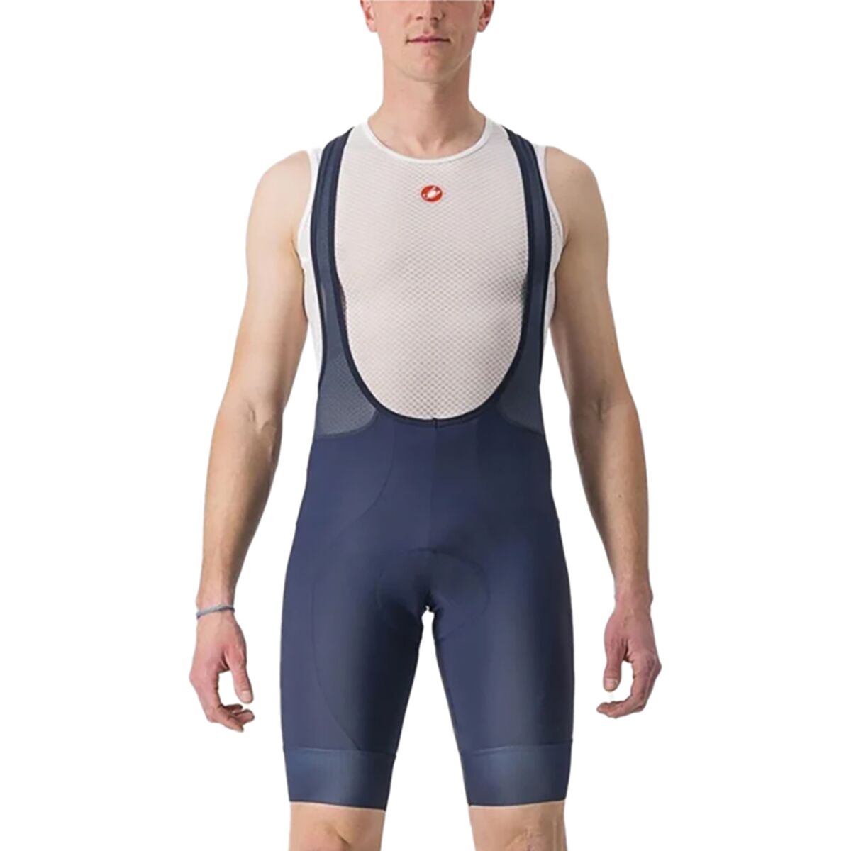 Castelli Entrata 2 Bib Short - Men's Belgian Blue, S